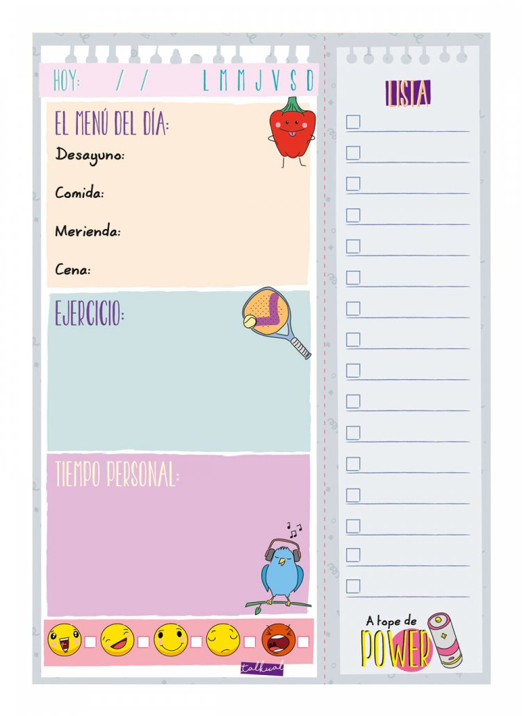 Finocam Planificador Talkual Diario Personal Din A5 1dp