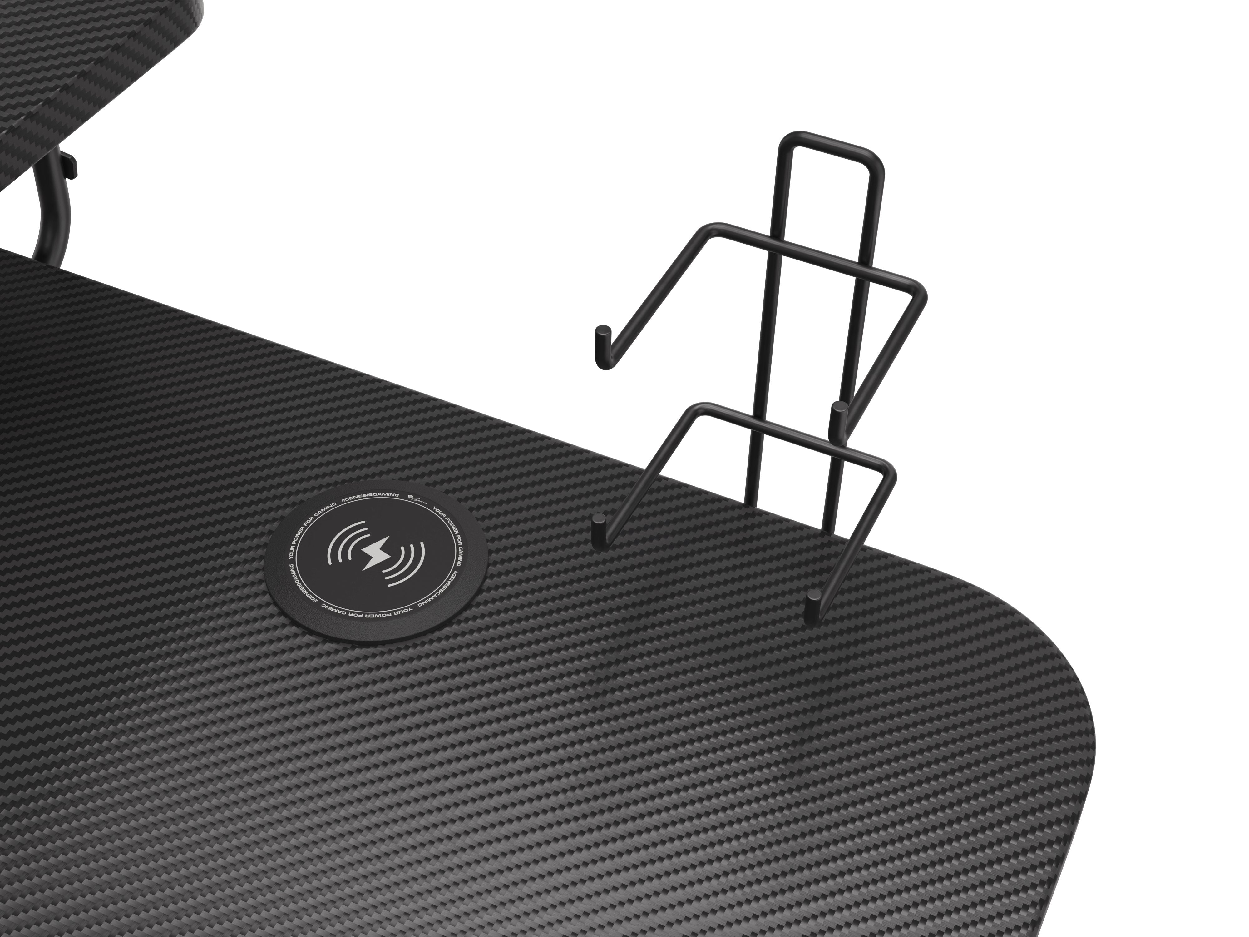 Genesis Holm 300 Rgb Mesa Gaming Negra