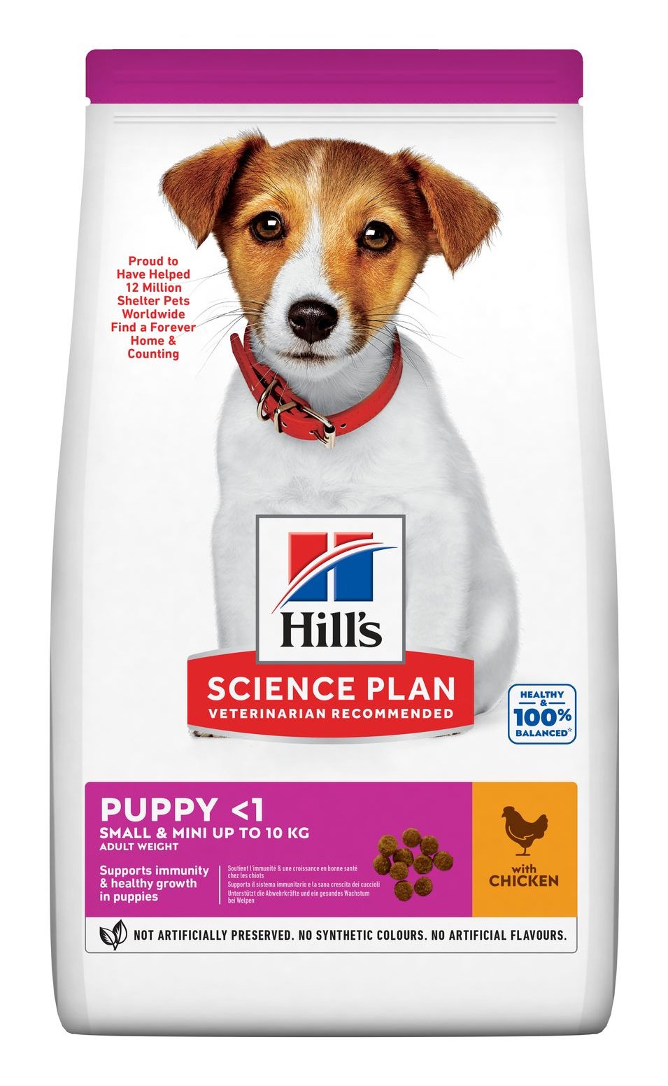 EAN 0052742281803 - Hills 604345 comida seca para perros 3 kg Cachorro Pollo imagen 1