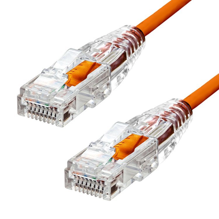 Proxtend Slim U/Utp Cat6 Lszh Awg 28 Orange 5m