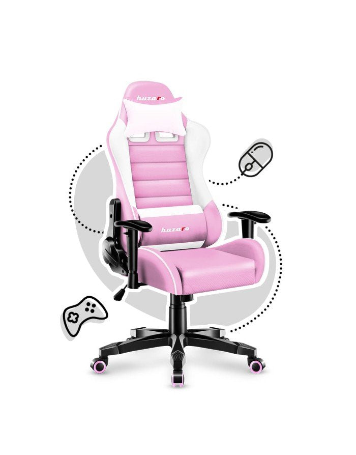 EAN 5903796010237 - Huzaro Ranger 6.0 Silla para videojuegos universal Asiento (de seguridad) de butaca Rosa imagen 3