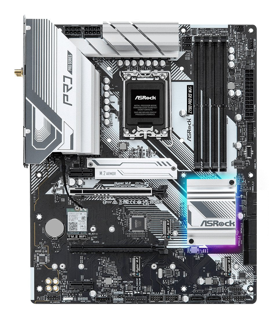 Placa Base Asrock Z790 Pro Rs Wifi Atx Intel Ddr5 S1700 Retail
