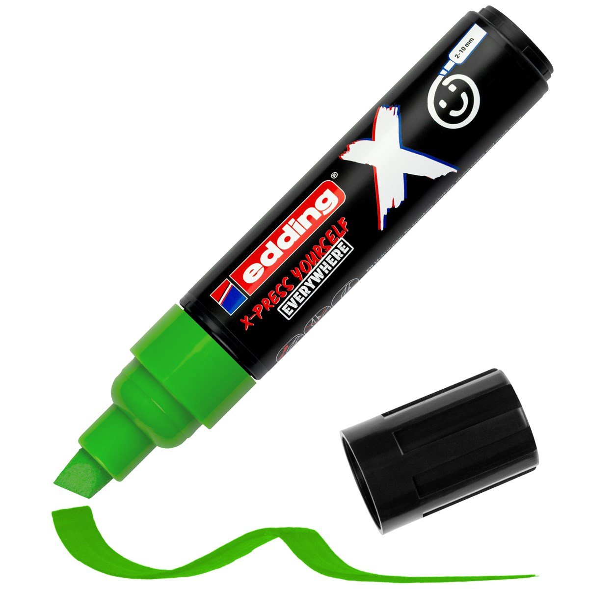 Edding X 6900 Caramelo Pack De 3 Rotuladores Multisuperficie Permanentes De Tinta Opaca - Punta Biselada Con Trazo