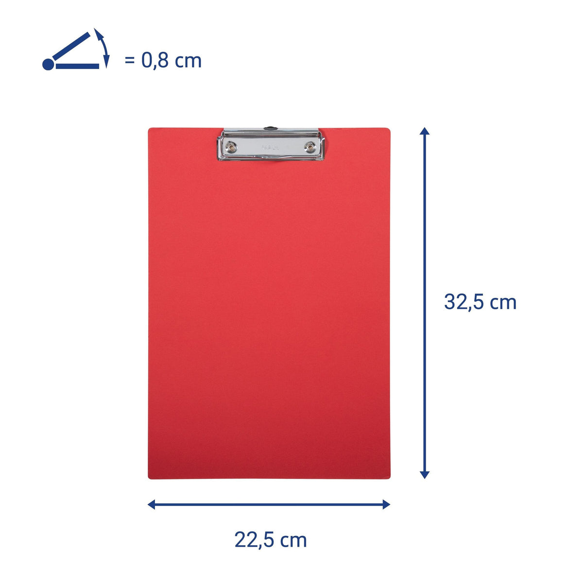 Maul Portapapeles Maulbalance A4 Rojo Cartón