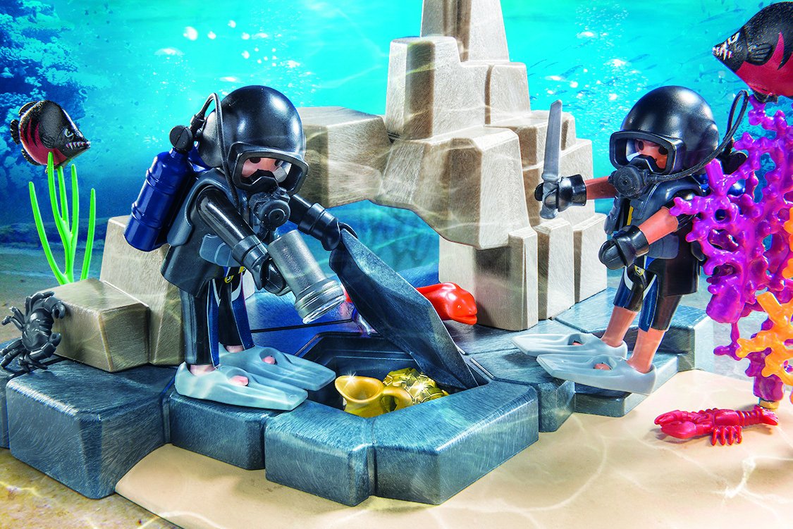 Playmobil Fuerzas Especiales Superset Unidad De Buceo