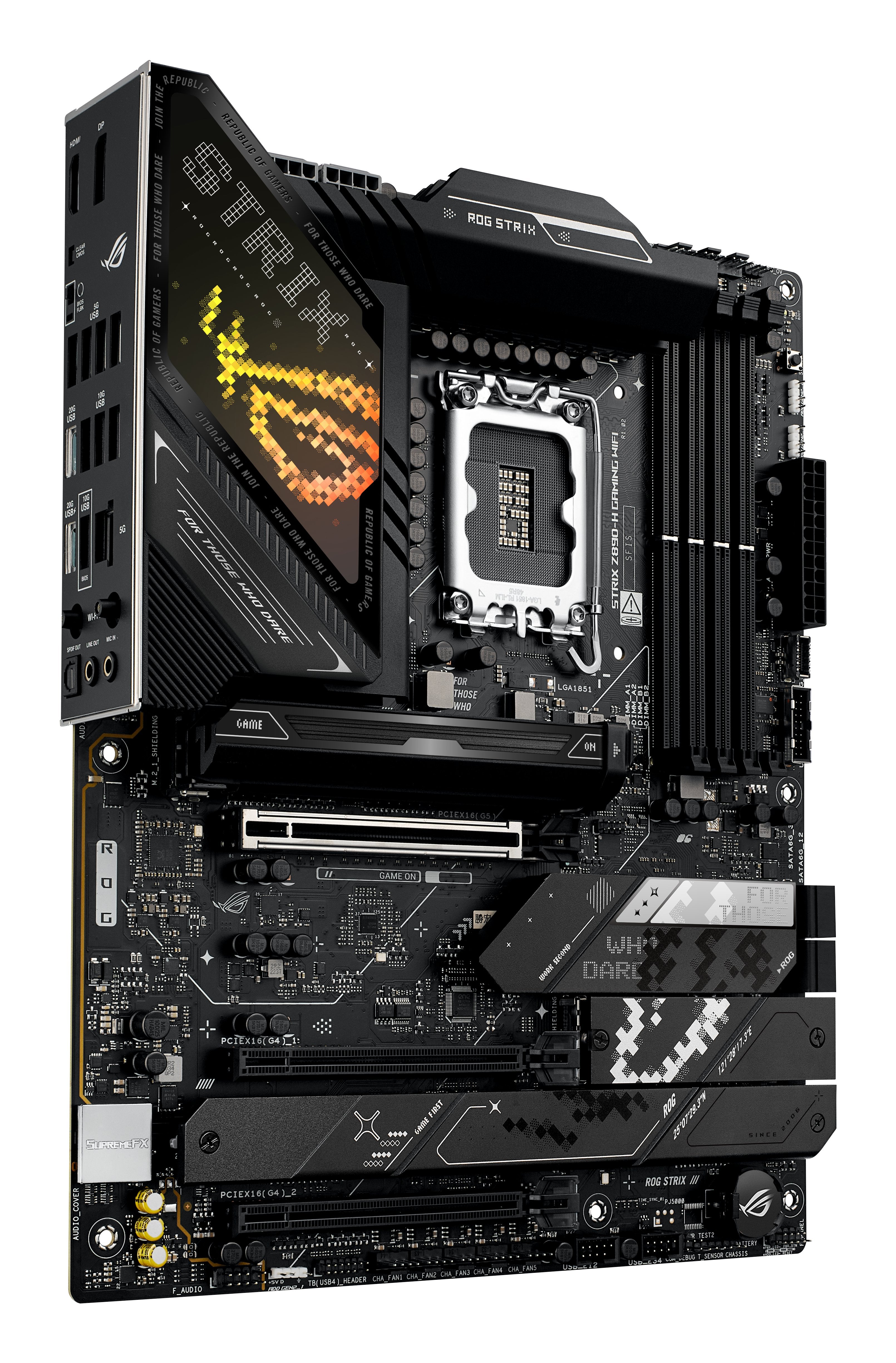 EAN 4711387880678 - ASUS ROG STRIX Z890-H GAMING WIFI Intel Z890 LGA 1851 (Socket V1) ATX imagen 8