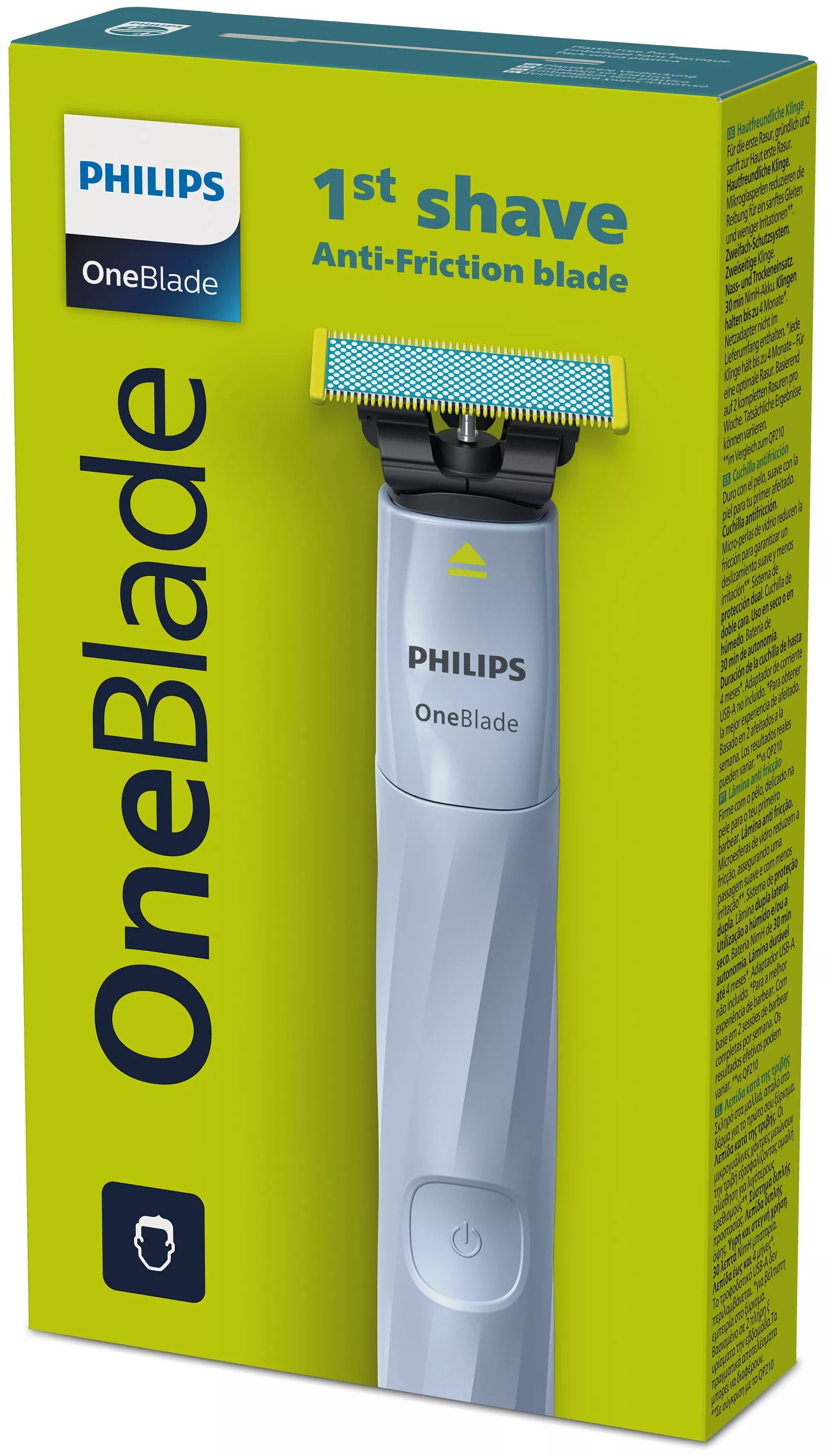 Afeitadora Philips Oneblade 1er Afeitado Qp1324/20 1er