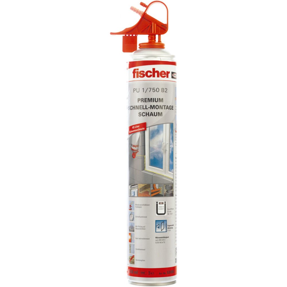 EAN 4006209530801 - Fischer PU 750 Premium Beige 750 ml Poliuretano (PU) imagen 1
