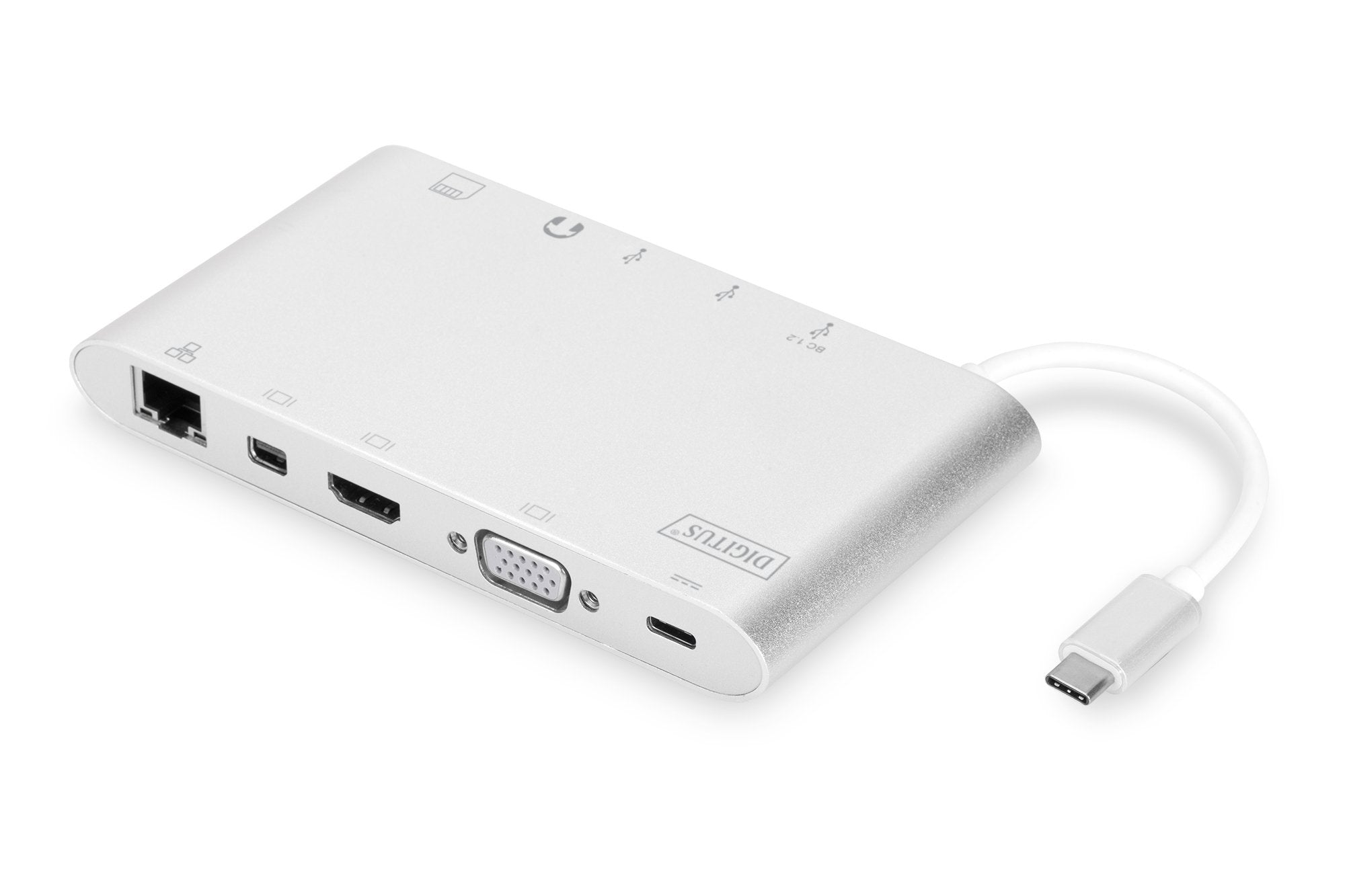 Digitus Estación Dock Para Smartphone Hdmi/Minidp/Vga/Usb3.0