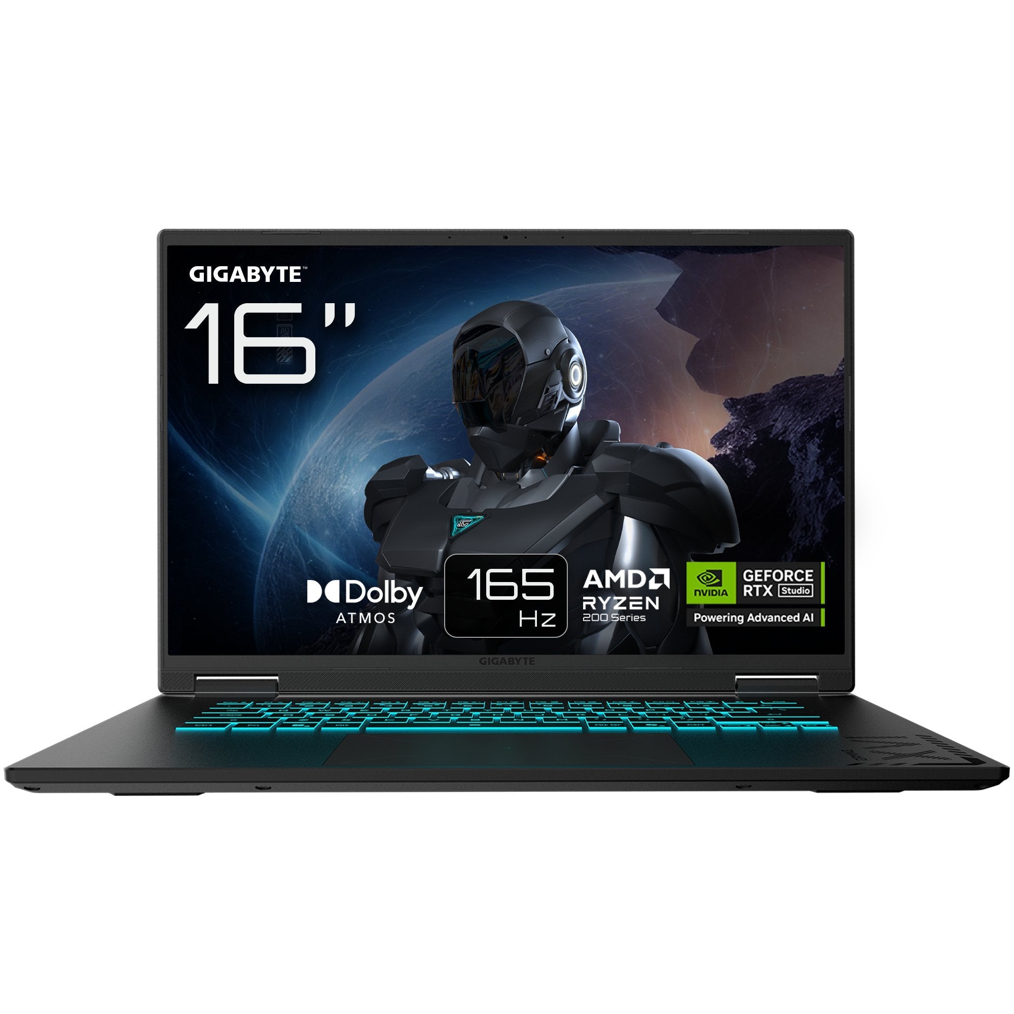 Portátil Gigabyte A16 3vhk3es864sd R7 260 32gb 1tb Rtx5060 16"Fhd Freedos