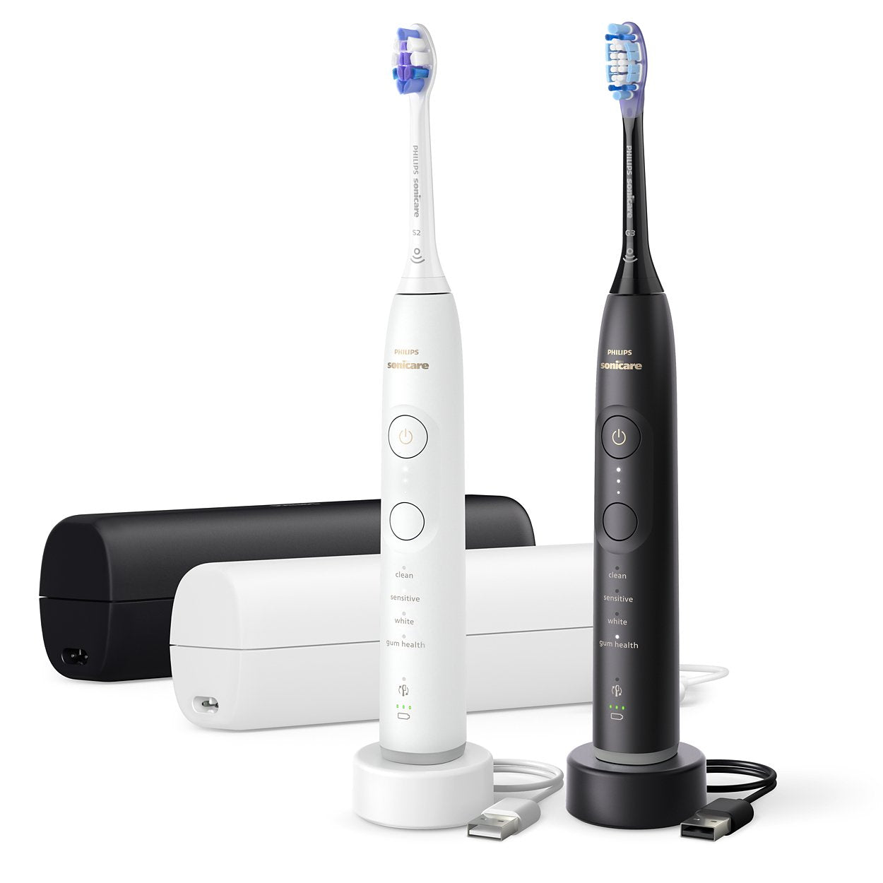 EAN 8720689026840 - Philips Sonicare 7100 series HX7429/02 cepillo eléctrico para dientes Adulto Negro, Blanco imagen 1