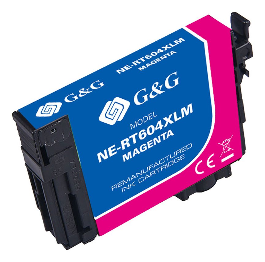 G&G Cartucho De Tinta Magenta Sustituye Epson 604xl