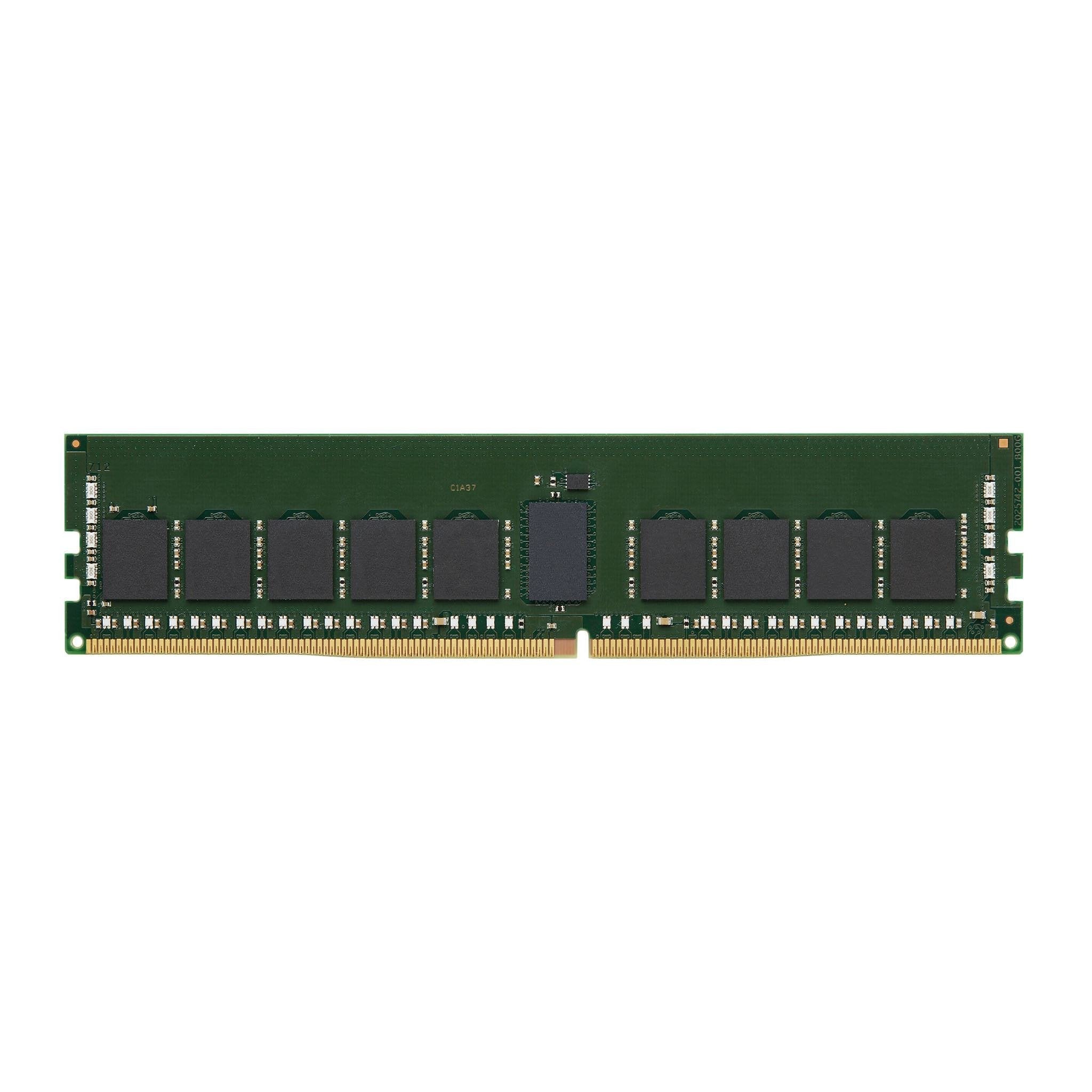 Memoria Kingston Ddr4 Valueram Ksm32rd8/16mrr 16 Gb 3200 Mhz Ecc, Memoria Ram Verde, 16 Gb, Ddr4, 3200 Mhz, 288-Pin Dimm