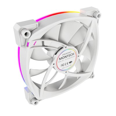 EAN 4710562748949 - Montech RX120 PWM Carcasa del ordenador Ventilador 12 cm Blanco 1 pieza(s) imagen 4