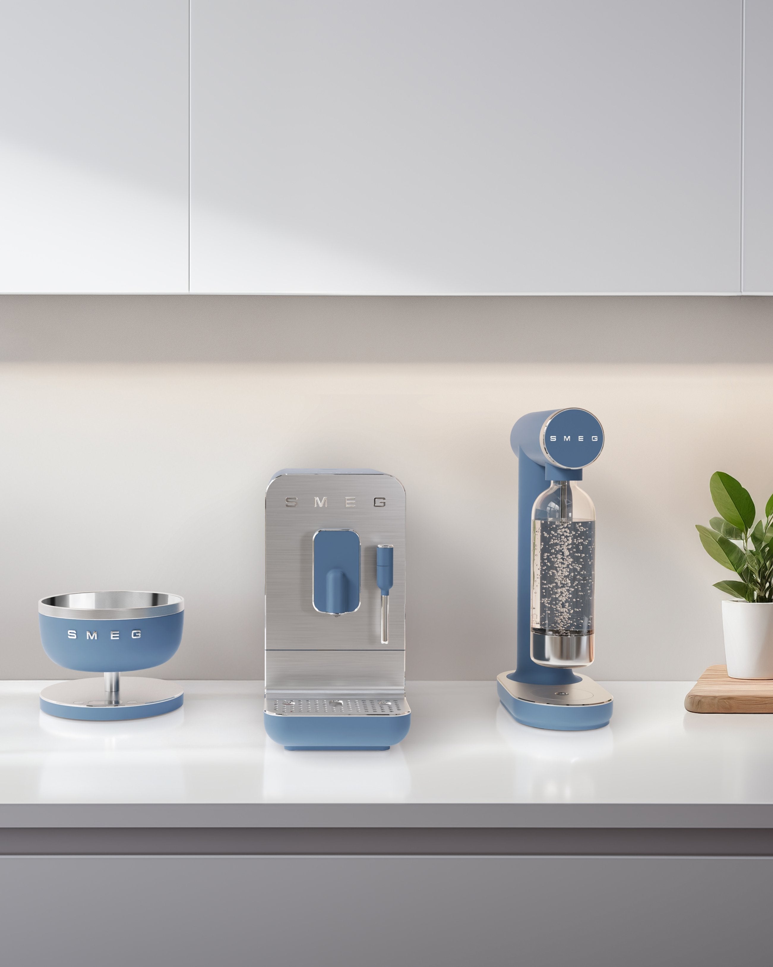 Smeg Küchenwaage Dig. Ksc01sbmww, Max. 5kg, Storm Blue