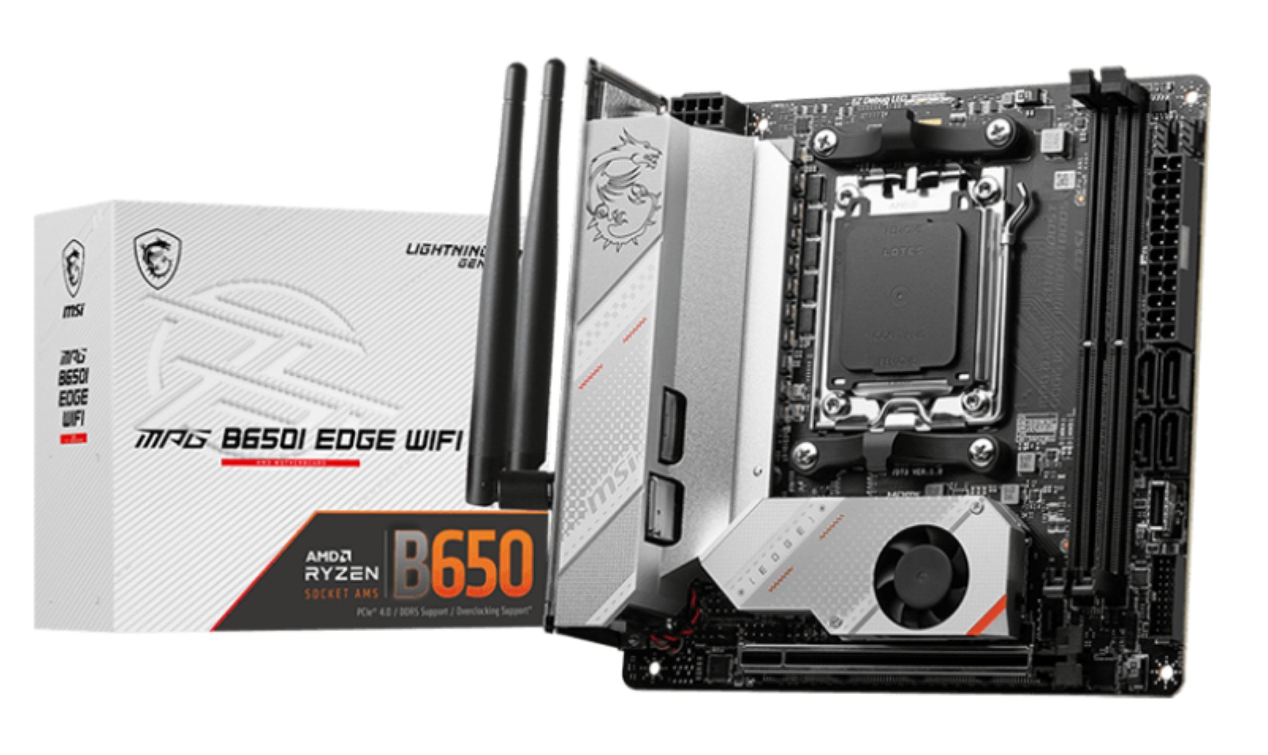 Placa Base Msi Mpg B650i Edge Wifi B650,Am5,Mitx,Amd