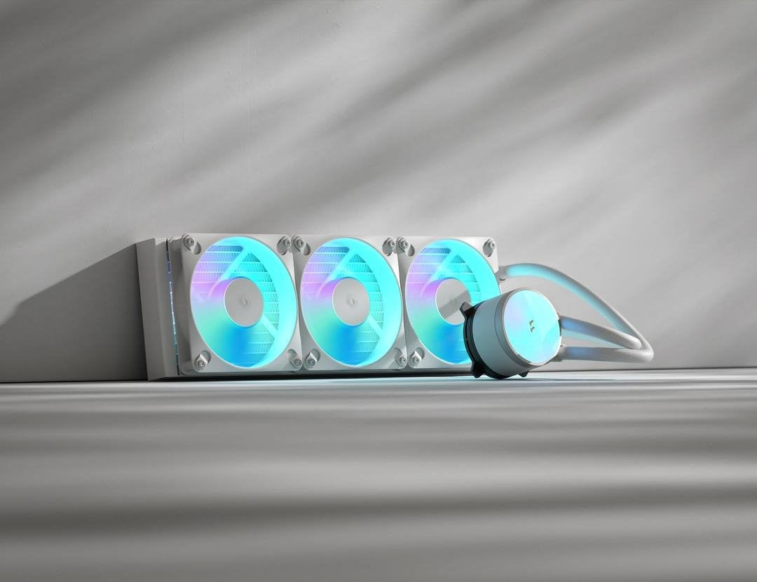 EAN 7340172714705 - Fractal Design Radius 360 RGB White Procesador Sistema de refrigeración líquida todo en uno 12 cm Blanco imagen 2