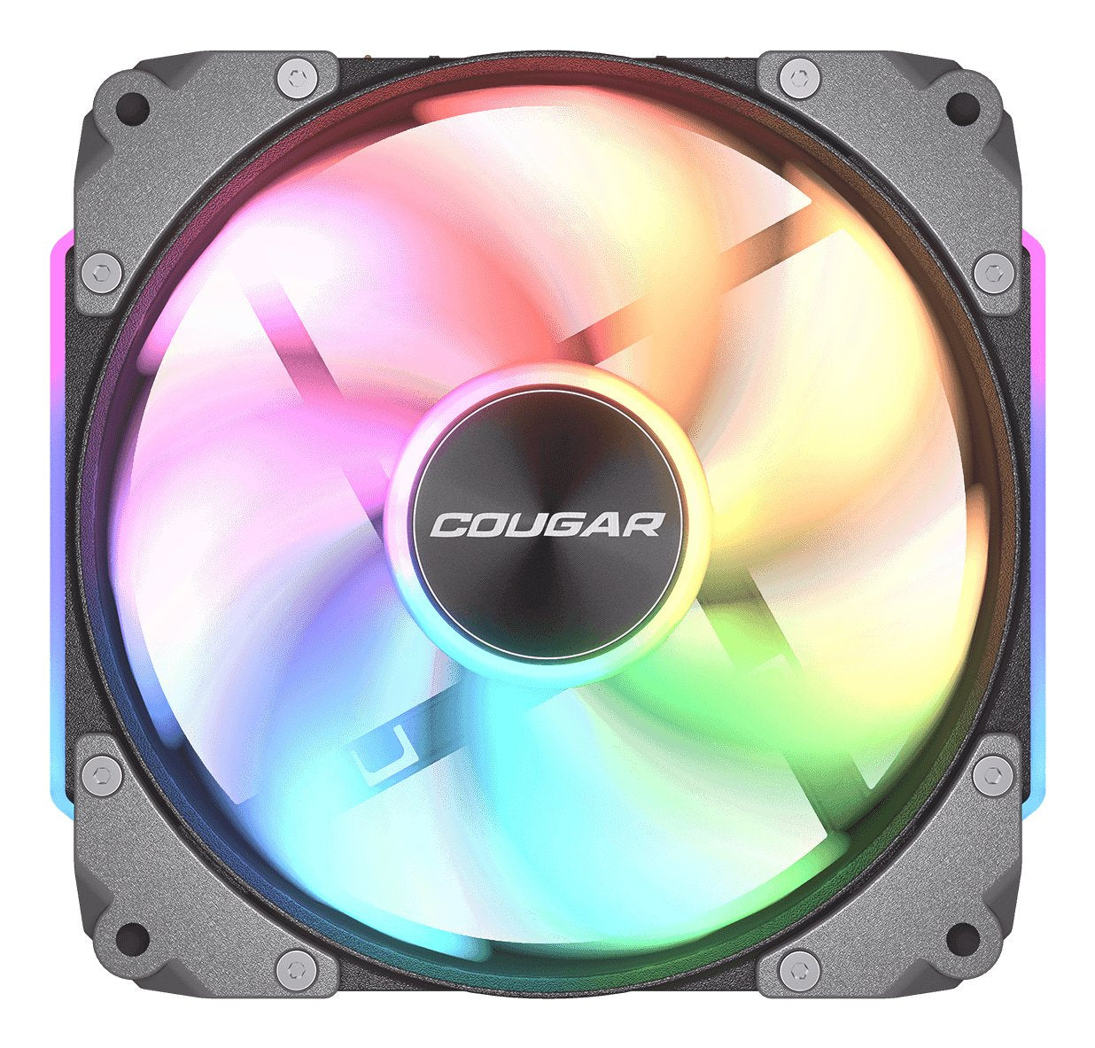 Ventilador Pc Cougar Apolar 120 Argb, Reverse Blade,Negro