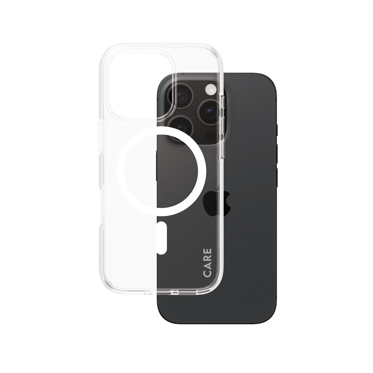 EAN 5715685004049 - PanzerGlass CARE™ by ® Urban Combat Case Transparent w. White MagSafe iPhone 16 Pro funda para teléfono m imagen 1