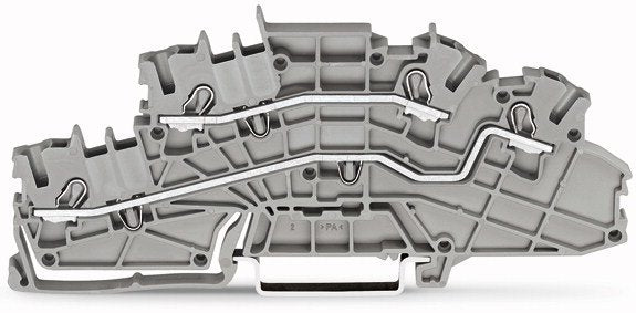Wago 2003-6642 Installationsetagen- Klemme,L L,Push-In Cage Clamp ,Grau