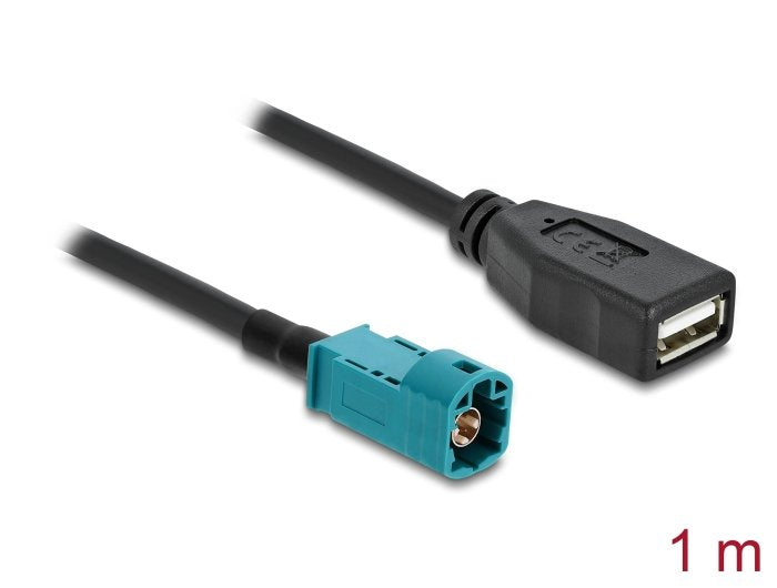 Delock Cable Hsd Z Macho A Usb 2.0 Typ-A Hembra 1 M