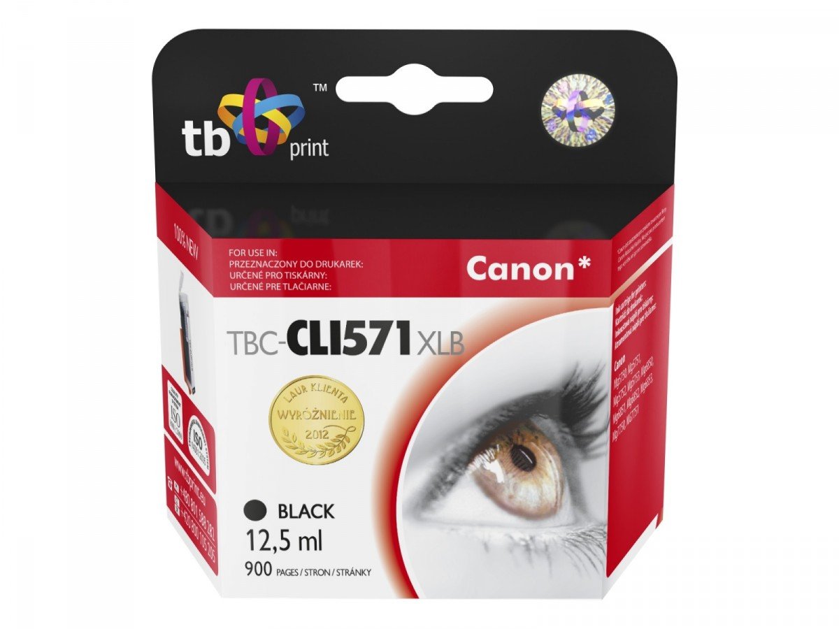 EAN 5901500505789 - TB Print TBC-CLI571XLB cartucho de tinta 1 pieza(s) Negro imagen 1