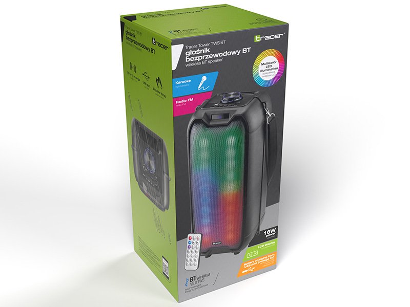 EAN 5907512867891 - Tracer TRAGLO46925 altavoz portátil o de fiesta Altavoz portátil estéreo Negro 16 W imagen 4