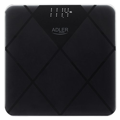 Báscula De Baño Adler Ad 8169 Peso Máximo (Capacidad) 180 Kg, Grafito/Negro