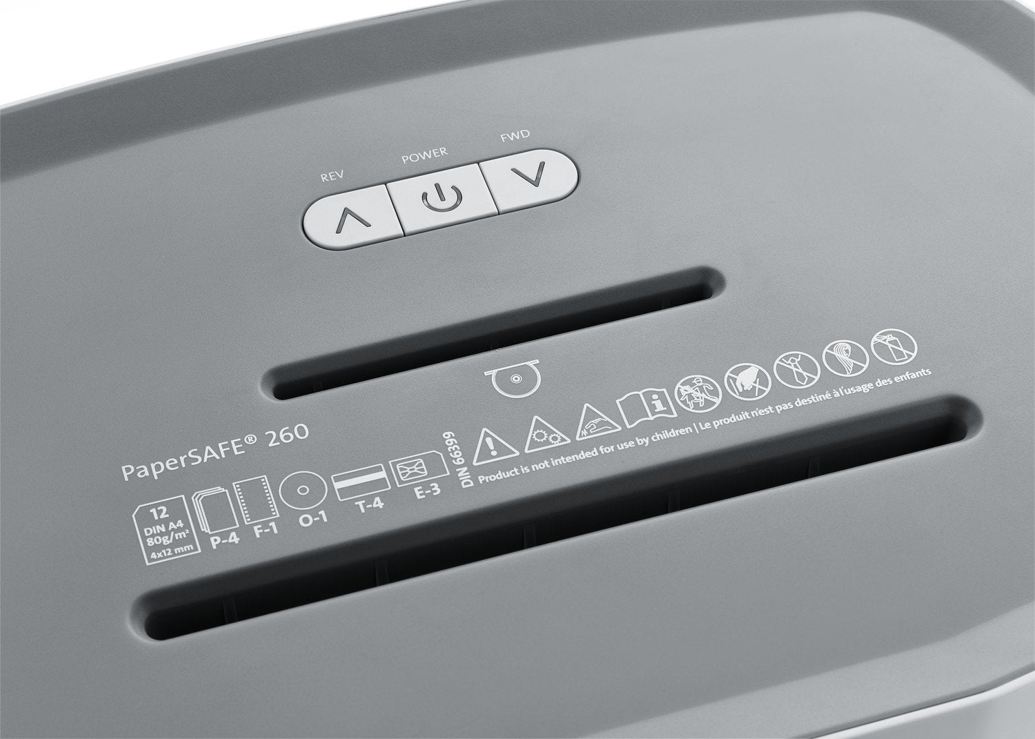 EAN 4009729074251 - Dahle PaperSAFE 260 triturador de papel Corte en partículas 60 dB 4,8 cm Gris, Blanco imagen 9