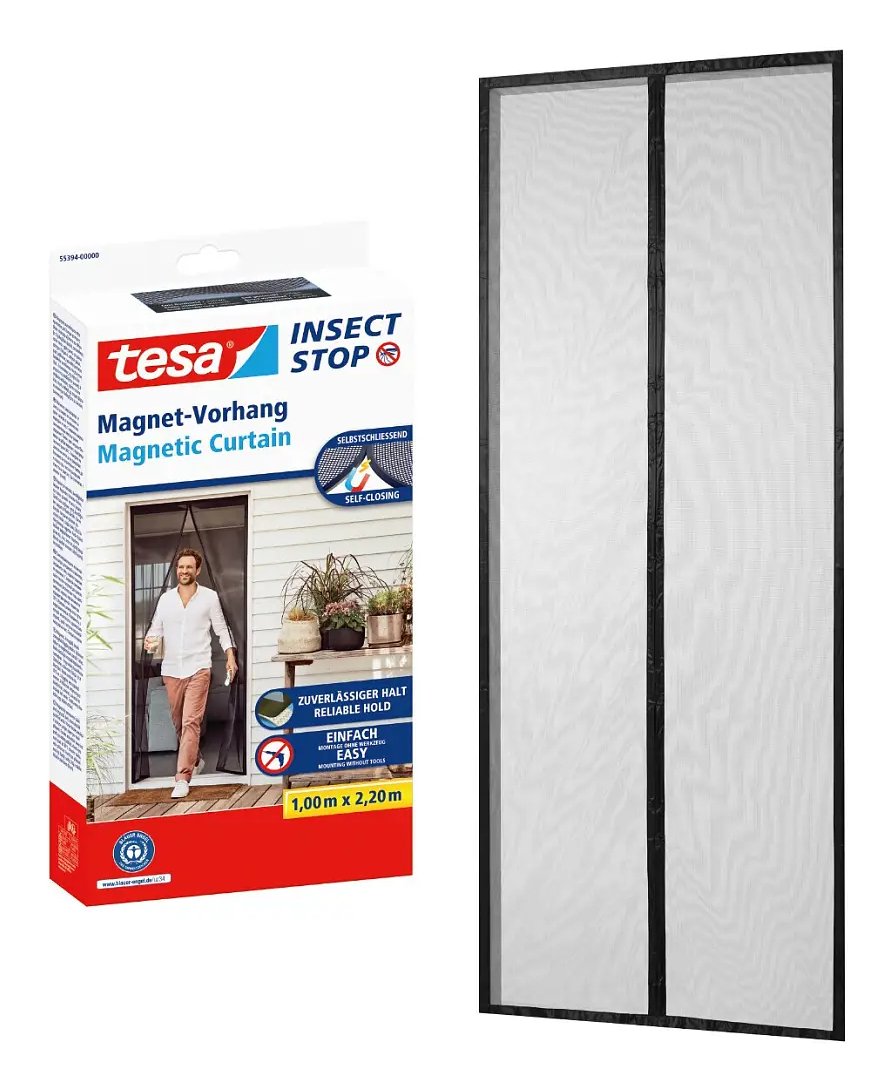 EAN 4063565177606 - TESA 55394-00000-00 red anti mosquitos Puerta Antracita imagen 3