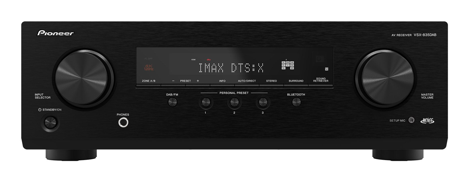 EAN 4573211155662 - Pioneer VSX-835 7.2 canales Envolvente Negro imagen 1
