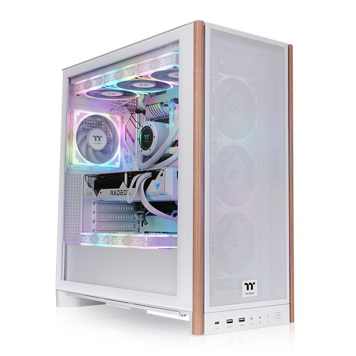 EAN 4711658544551 - Thermaltake S370 WS Snow Midi Tower Blanco imagen 1