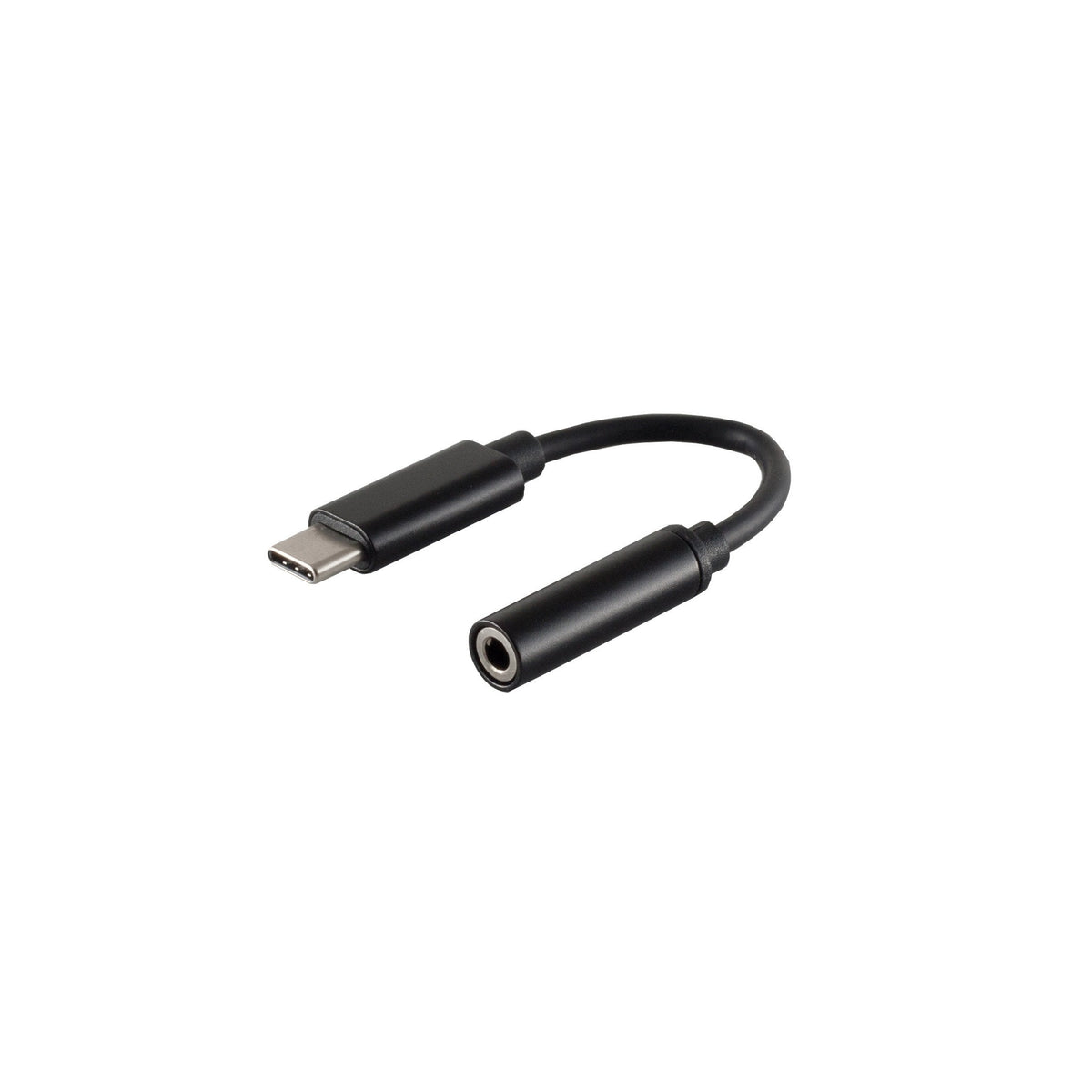 S-Impuls Usb-C Audio Adapter, 3,5mm, Digital, Negro