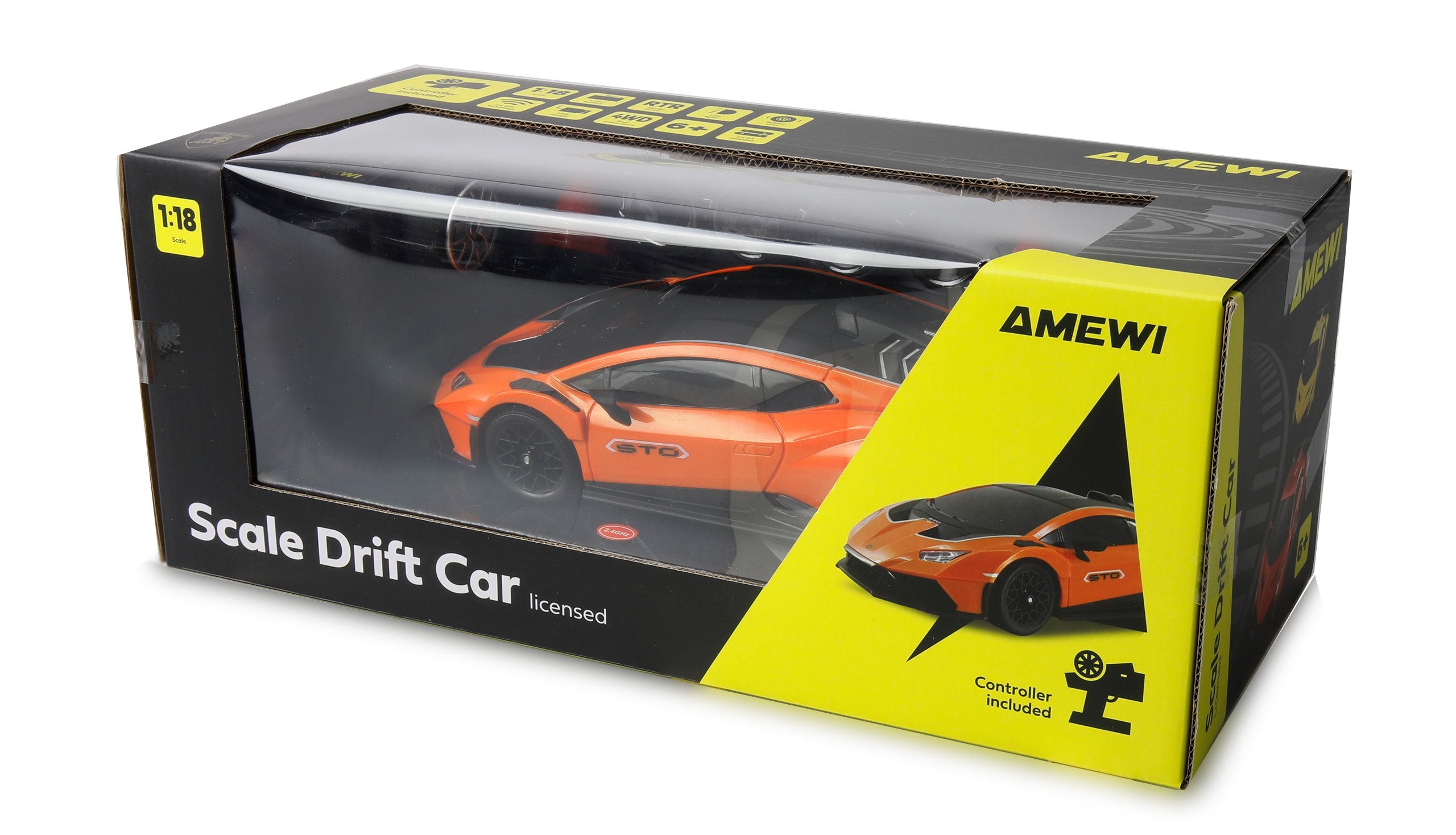 Amewi Rc Drift Lizenz Lamborghini Huracan Naranja