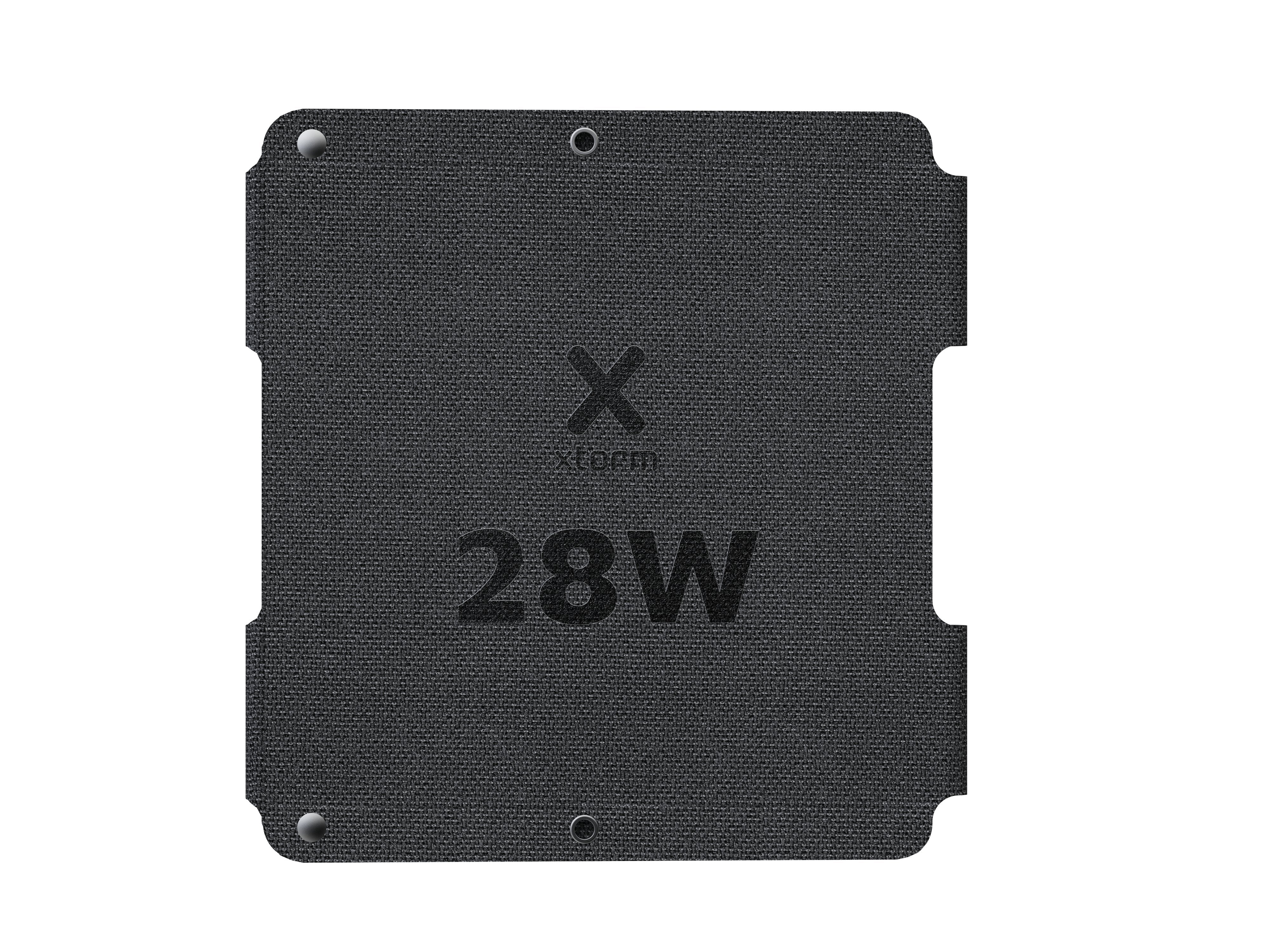 Panel Solar Plegable Xr2s28 28w Negro Xtorm 28w/ Usb-A, Usb-C/ Certificación Ipx4/ Pantalla Lcd