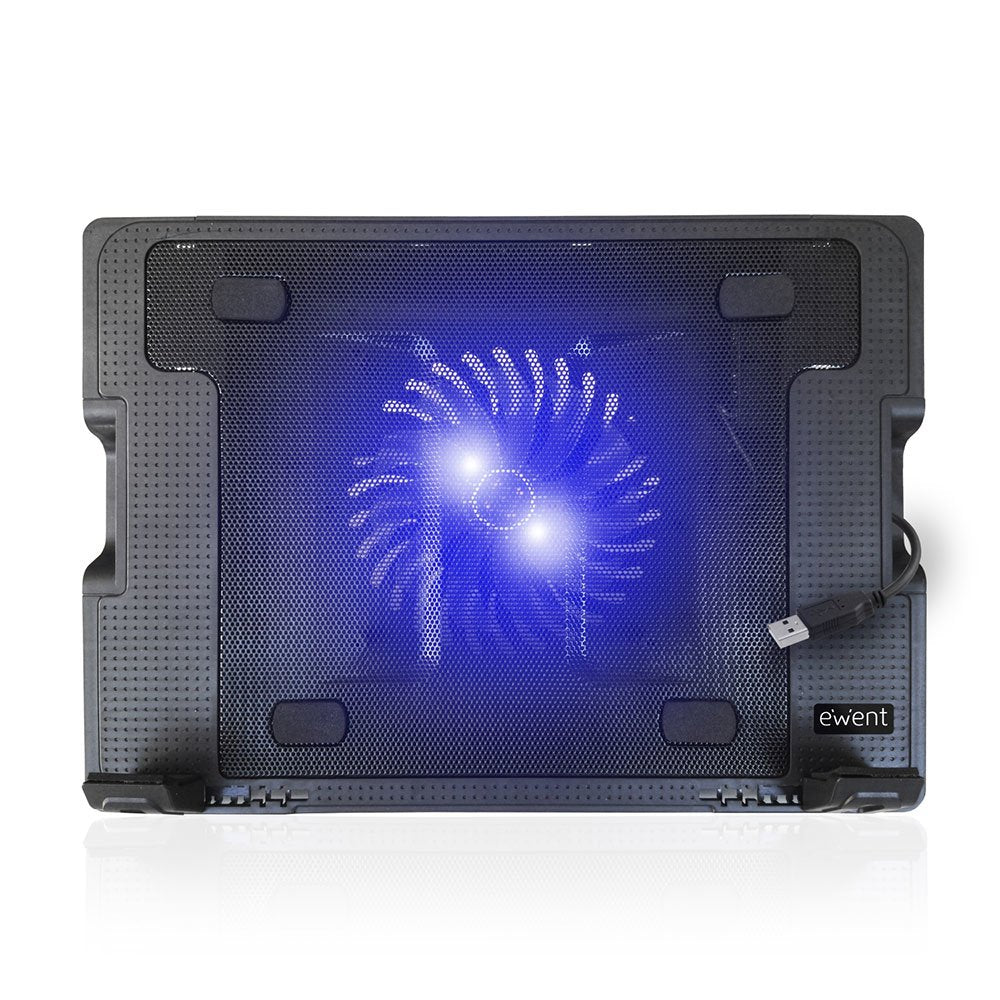 EAN 8032958189997 - Ewent EW1258 almohadilla fría 43,2 cm (17") 1000 RPM Negro imagen 5