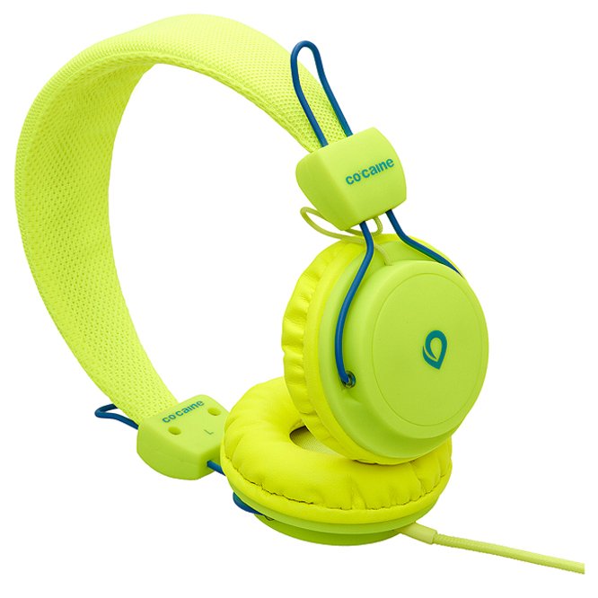 Co:Caine City Beat Auriculares Diadema Amarillo