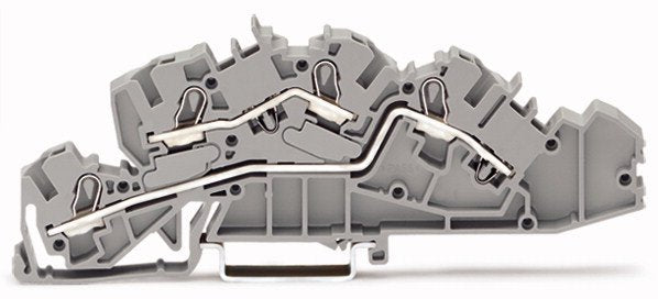 Wago 2005-7642 Installationsetagen- Klemme,L L,Push-In Cage Clamp ,Grau