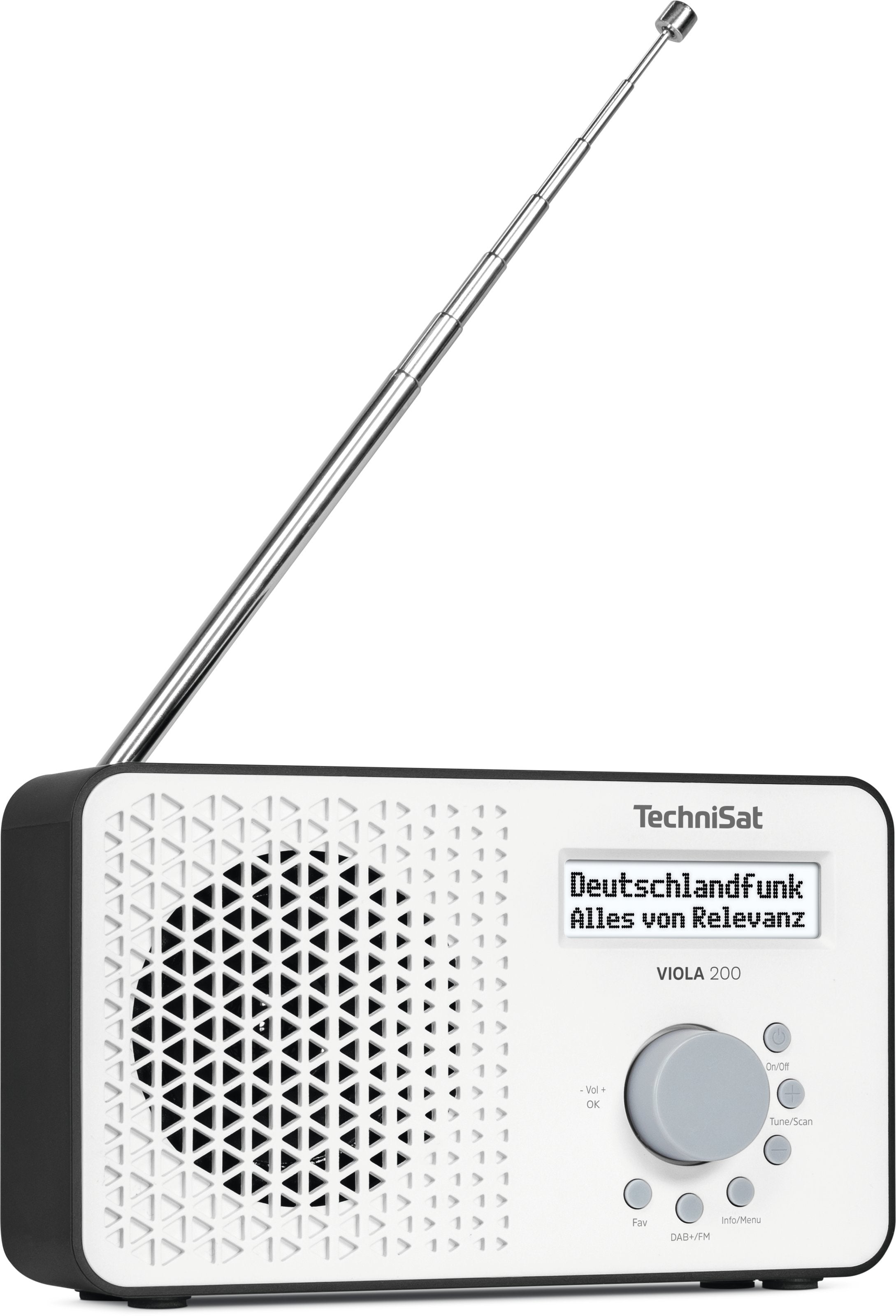 Technisat Viola 200 Weiss/Schwarz