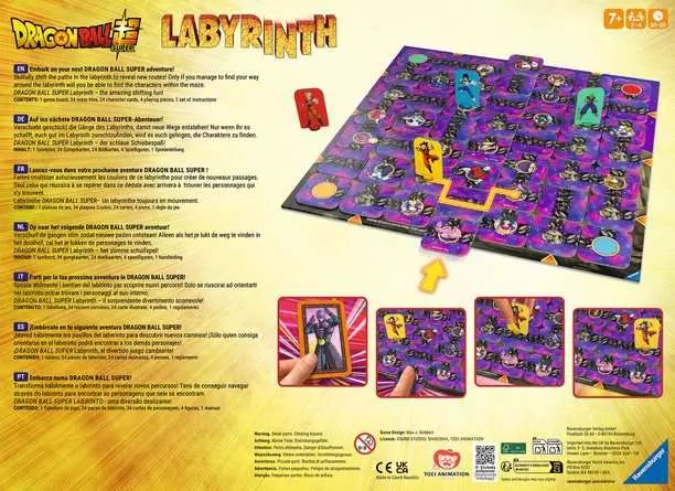 Ravensburger Dragon Ball Super Labyrinth, Juego De Mesa 24740