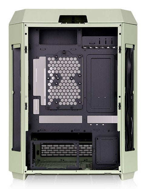 Caja Pc Thermaltake The Tower 600 Verde Claro, Vidrio Templado X 3 Ca-1z1-00mewn-00