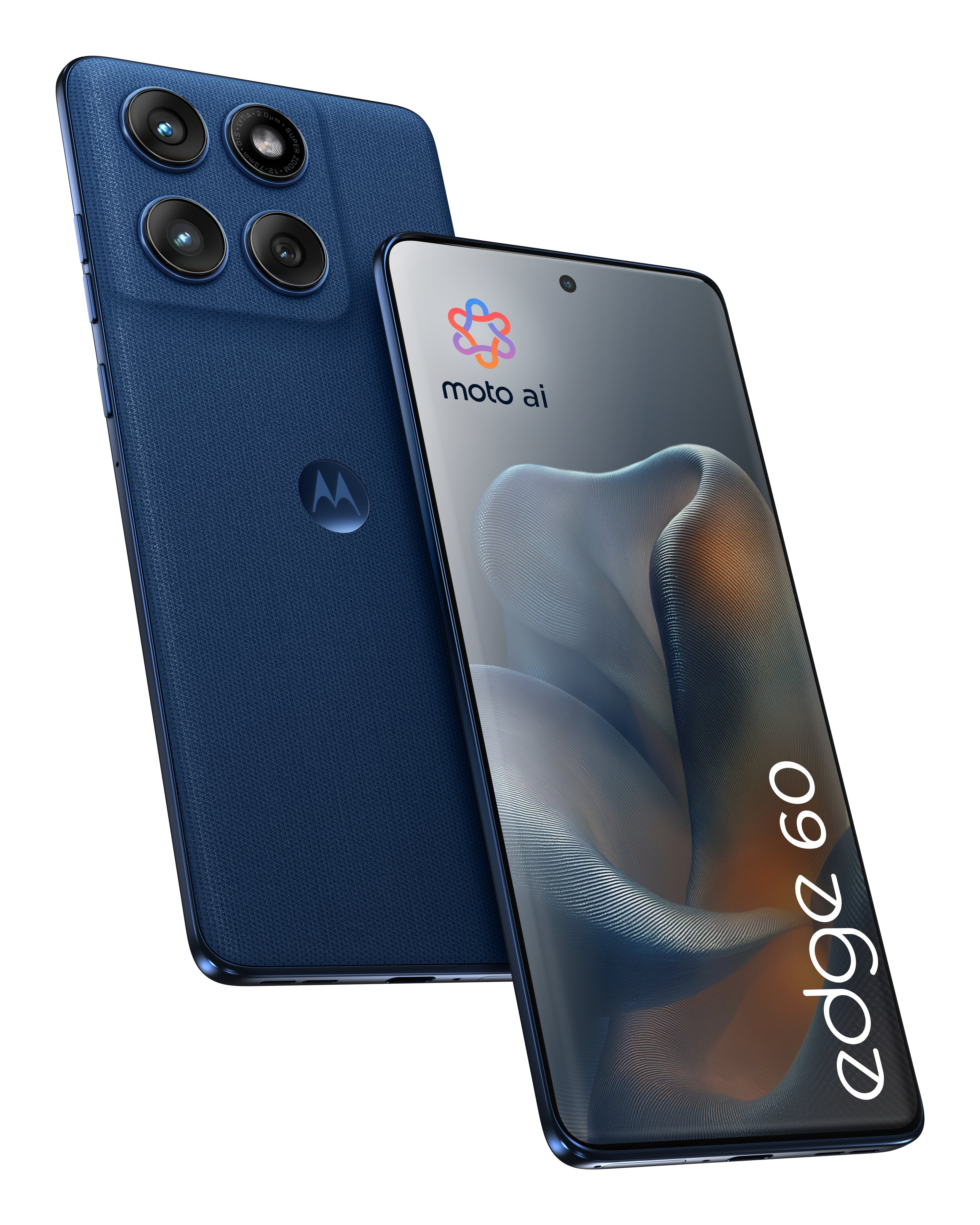 EAN 0840023298141 - Motorola edge 60 16,9 cm (6.67") SIM doble Android 15 5G USB Tipo C 12 GB 256 GB 5200 mAh Azul imagen 1