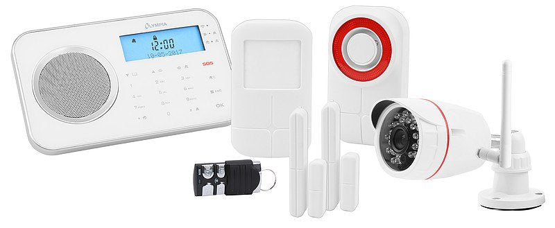 Olympia Prohome 8791 Wlan / Gsm Sistema De Alarma, Blanco