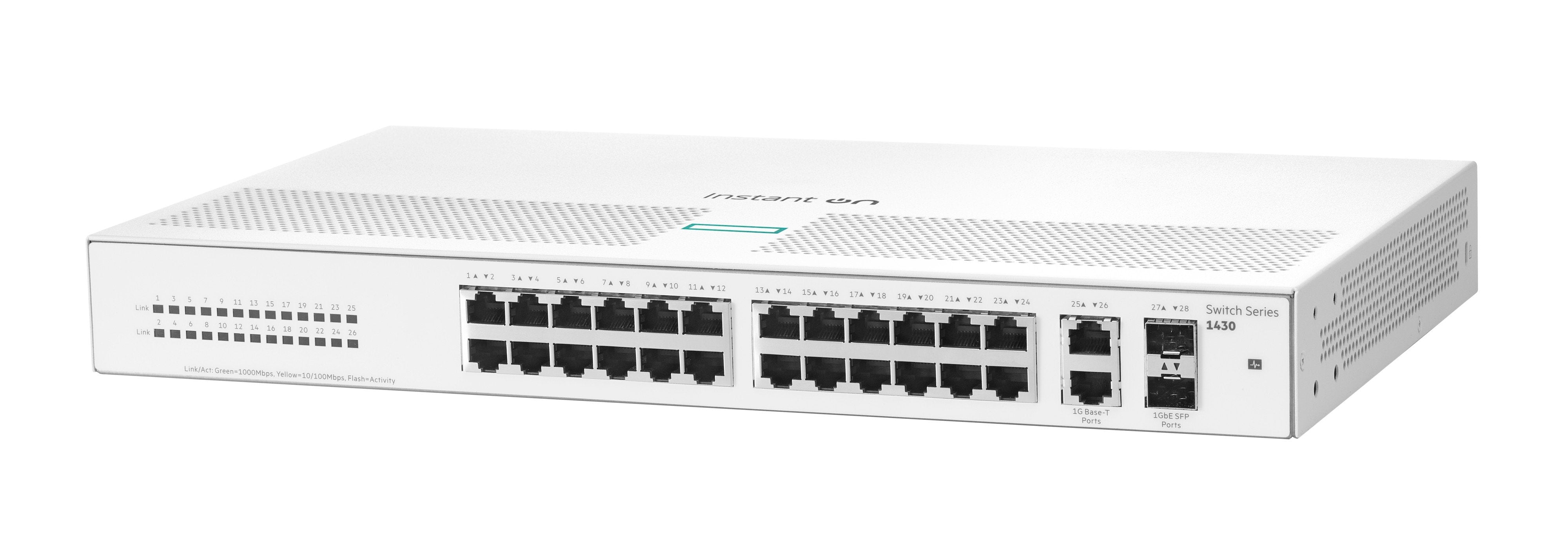 EAN 0190017537979 - HPE Aruba Networking Networking Instant On Switch 26p Gigabit 2p SFP 1430 imagen 2
