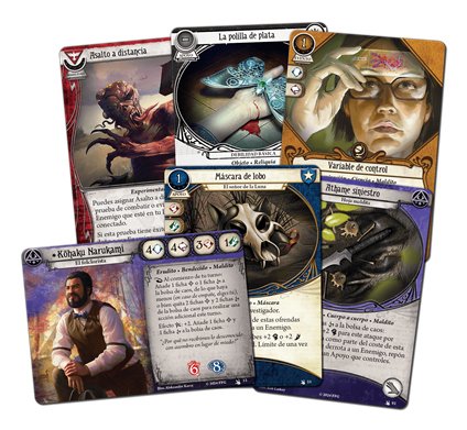 Juego De Mesa Arkham Horror Lcg La Fiesta Del Valle De La Cicuta Expansion Investigadores Edad Recomendada 14 Años