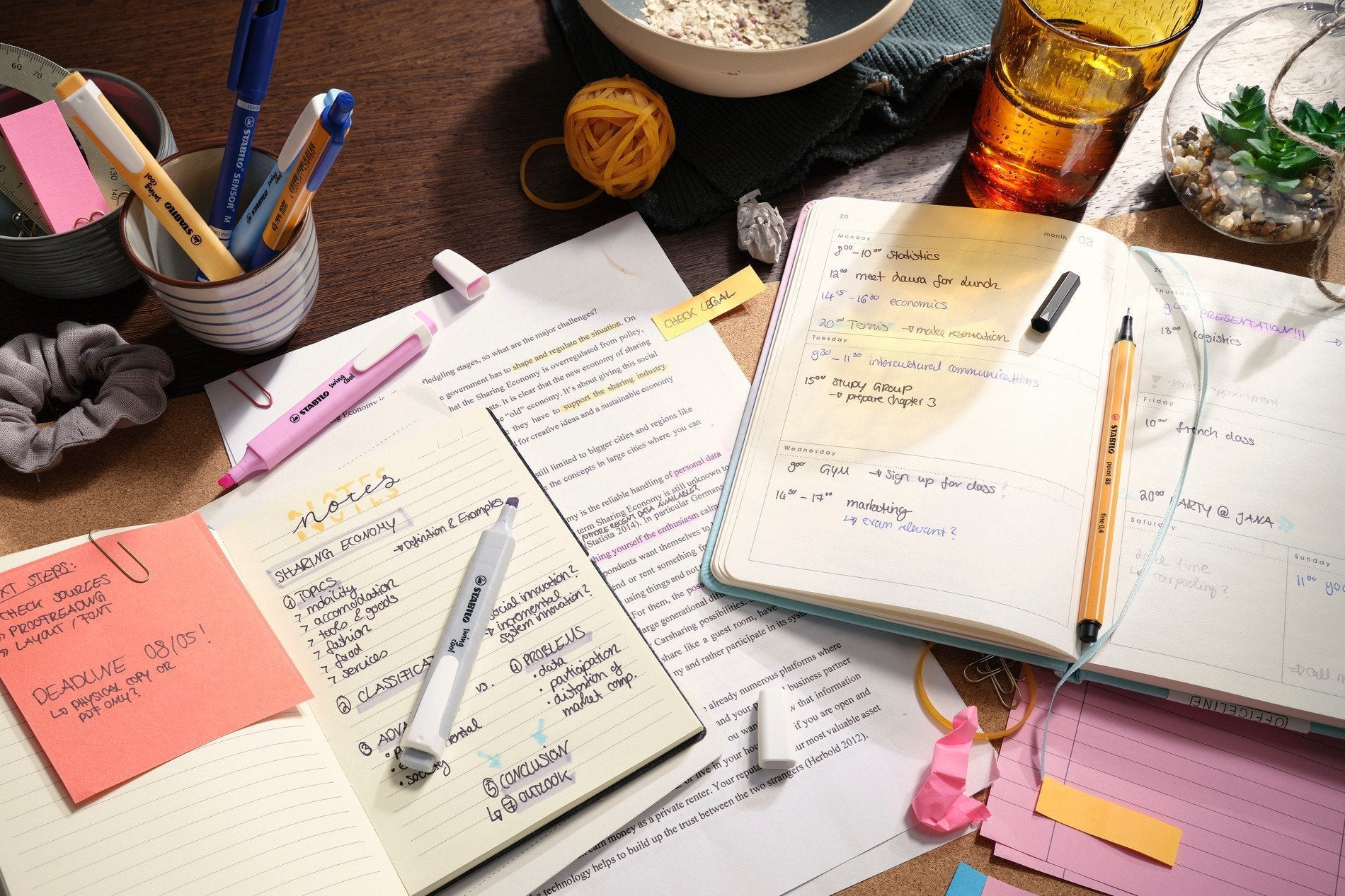 Stabilo Swing Cool Marcador Fluorescente Menta Pastel -10u-