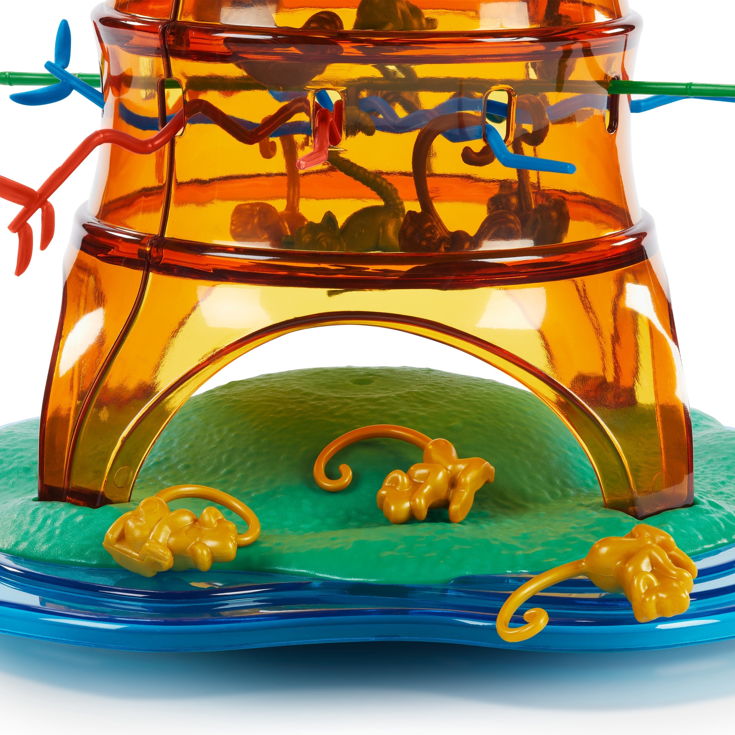 Mattel Sos Monkey Alarm: Swing Palm Party, Juego De Habilidad Htw65