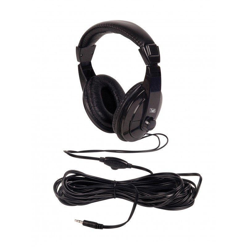Auriculares Tnb Home Envolventes Ideales Para Tv + Adaptador 6.35, Cable De 8m - Negro
