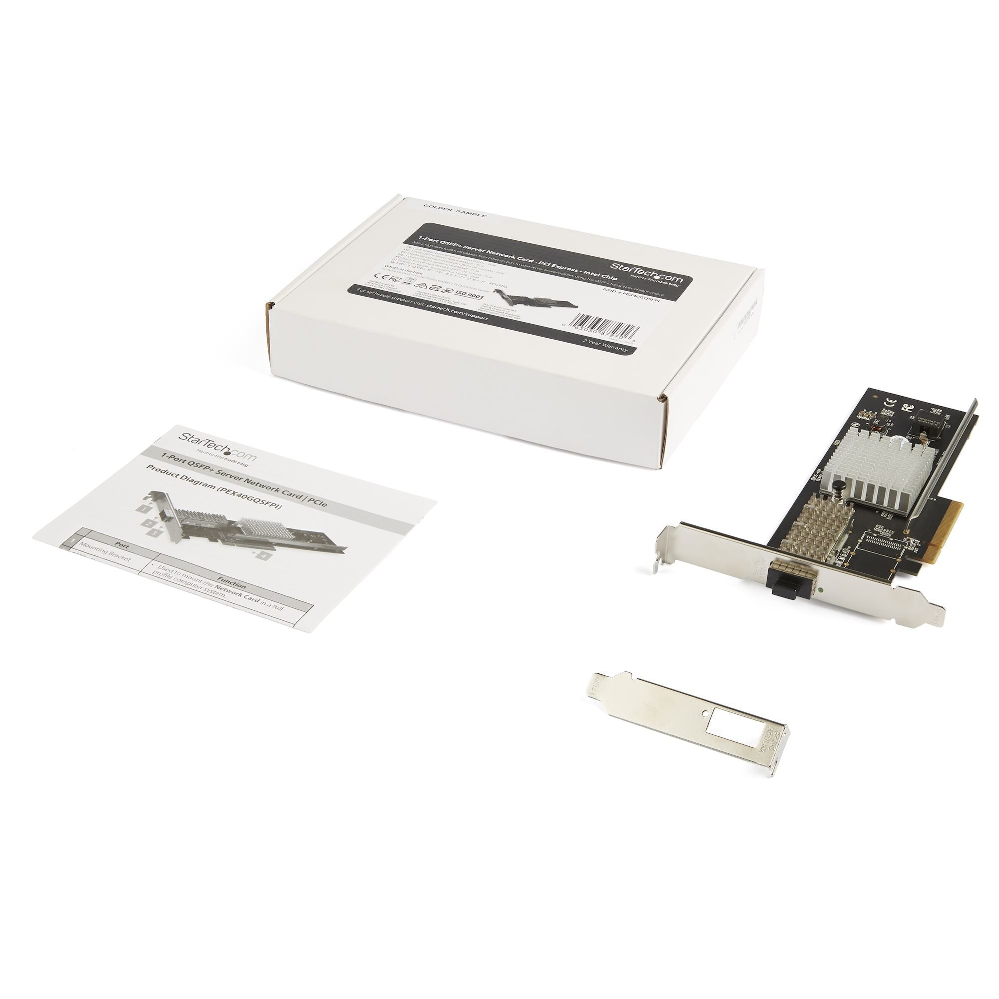 Startech Tarjeta De Red Qsfp+ Para Servidores - Pci Express - Con Chipset Intel Xl710