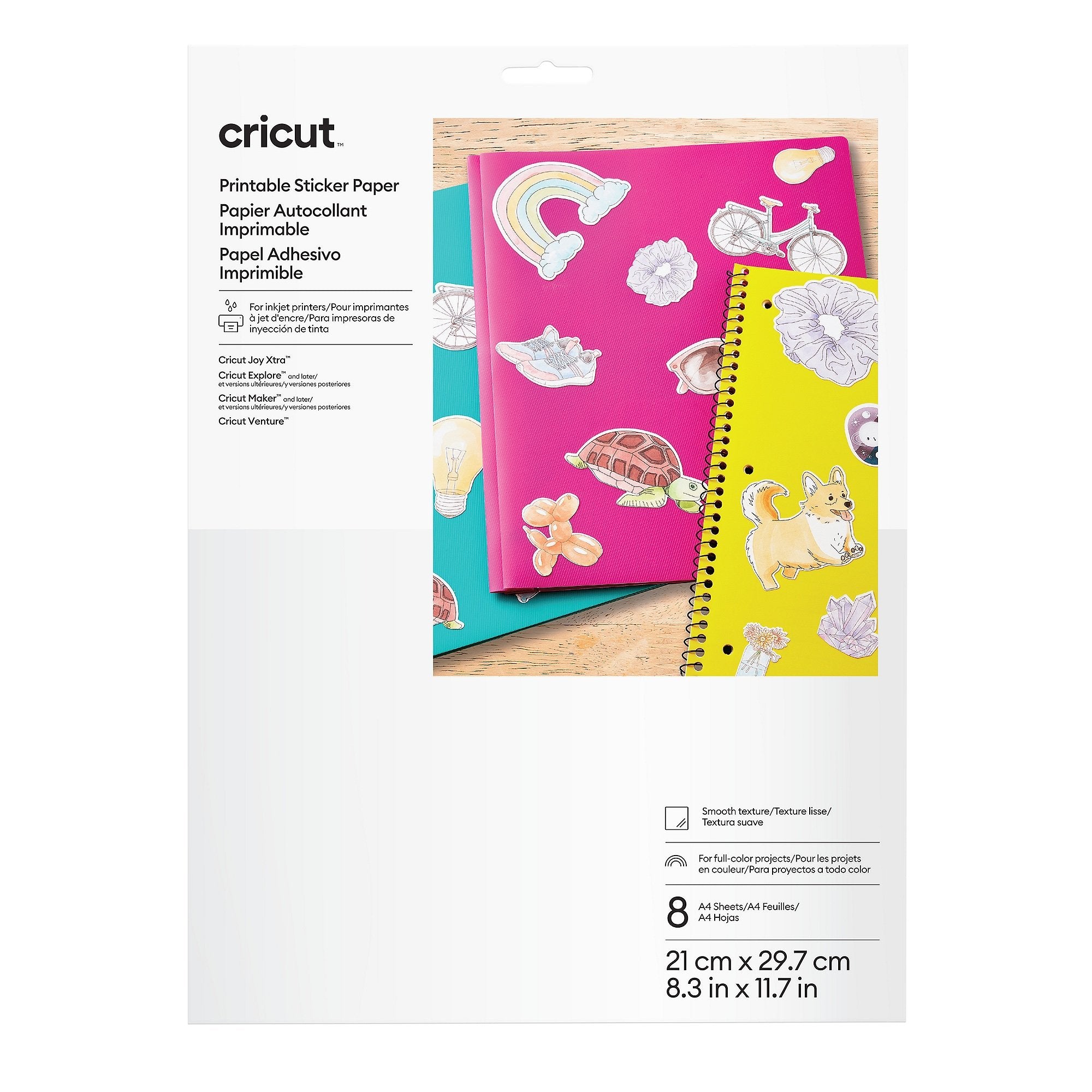 EAN 0093573349591 - Cricut 2011743 papel fotográfico A4 Blanco imagen 1